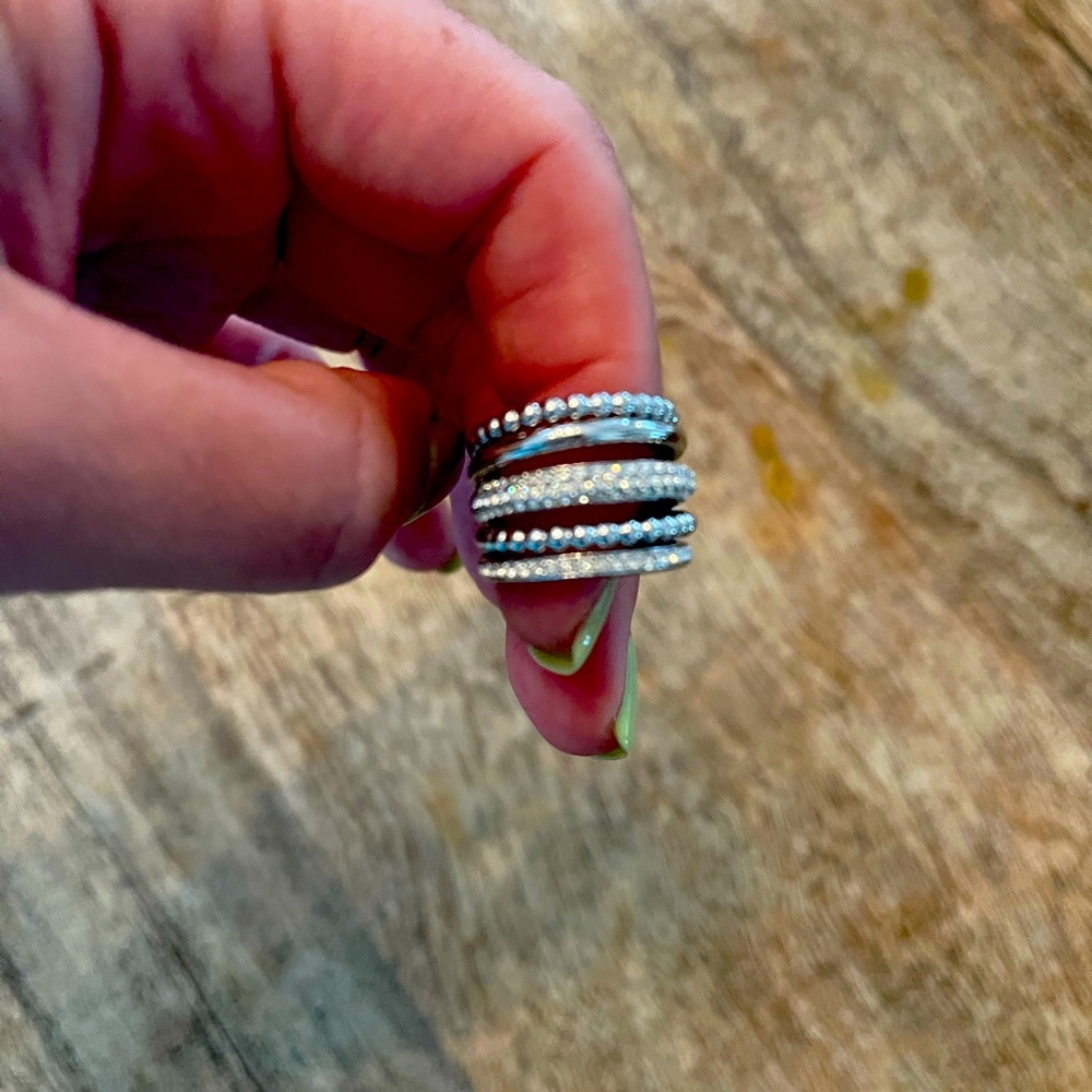 Swarovski silver ring - Picture 3 of 8